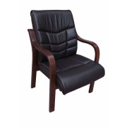 Diva Ofis ahşap kollu Diva Misafir Koltugu